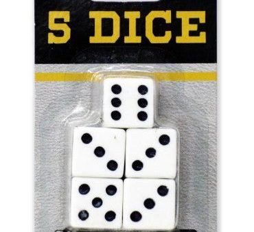 DICE 5 PK 16MM Fashion