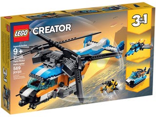 LEGO 31096 CREATOR  TWIN-ROTO HELICOPTER on Sale