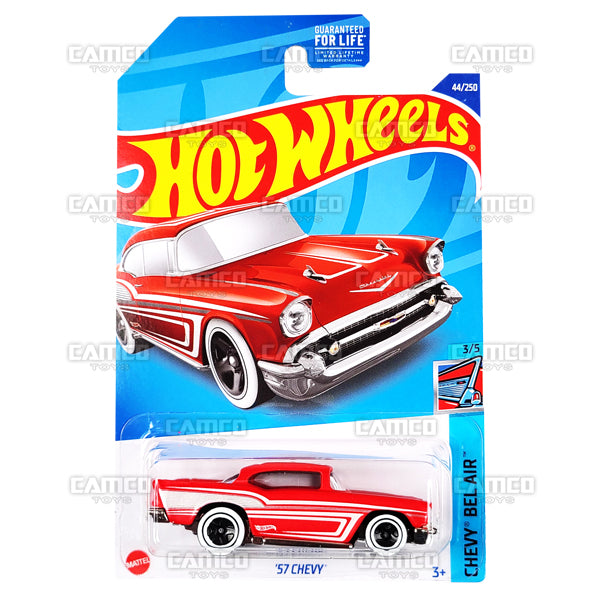 57 Chevy #44 red - 2022 Hot Wheels For Sale