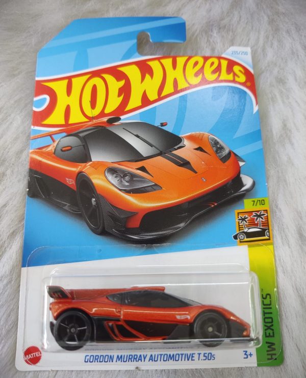 Hot Wheels Gordon Murray Automotive T.50s Vehicle Exclusive Collection - No Cod Allowed On this Product - Prepaid Orders Only Discount