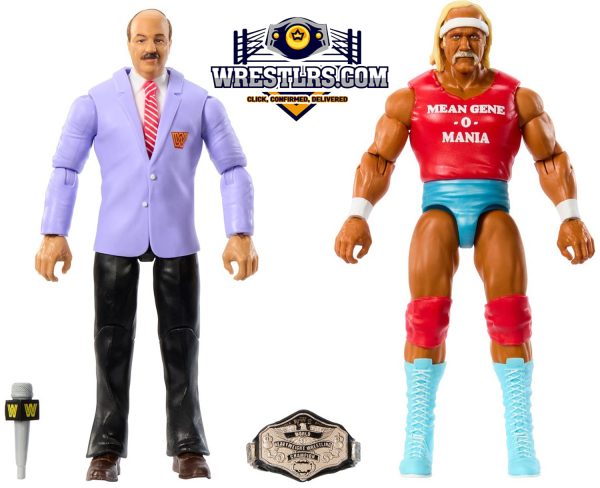 Hulk Hogan & Mean Gene Okerlund - WWE Main Event Showdown Series 19 Supply