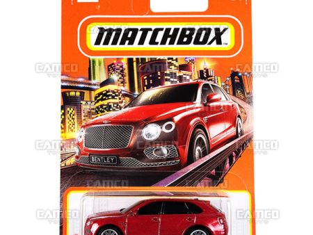 Bentley Bentayga #82 red - 2022 Matchbox Fashion