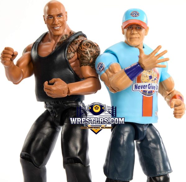 The Rock & John Cena - WWE Main Event Showdown Series 19 For Sale