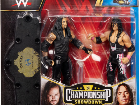 Undertaker & Bret  Hit Man  Hart - WWE Championship Showdown Series 8 Cheap