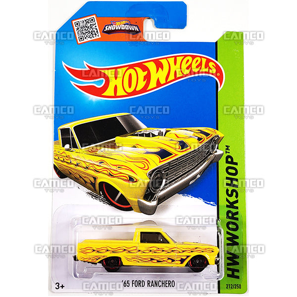 65 Ford Ranchero #212 yellow - 2015 Hot Wheels Online Hot Sale