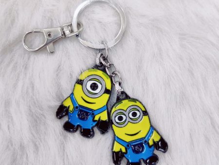 Minion 2-In-1 Keychain With Bagcharm Online