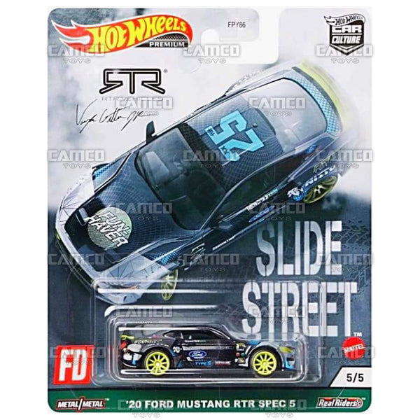 20 Ford Mustang RTR Spec 5 - 2021 Hot Wheels (Slide Street) For Cheap