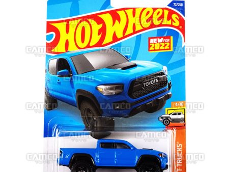 20 Toyota Tacoma #72 blue - 2022 Hot Wheels For Sale