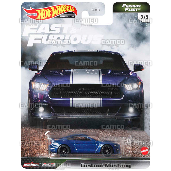 Custom Mustang - 2021 Hot Wheels (Furious Fleet) Online Hot Sale