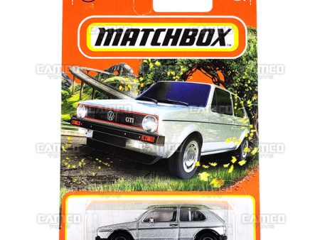 1976 Volkswagen Golf MK1 #25 silver - 2022 Matchbox Supply