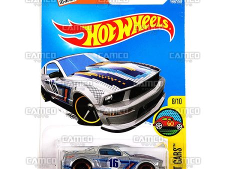 07 Ford Mustang #198 silver - 2016 Hot Wheels Supply