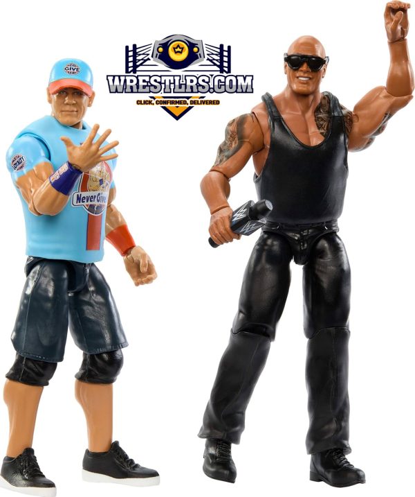 The Rock & John Cena - WWE Main Event Showdown Series 19 For Sale