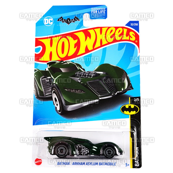 Batman Arkham Asylum Batmobile #32 green - 2022 Hot Wheels Online Sale