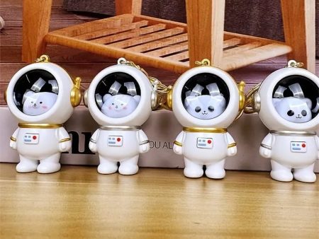 Bear x Astronaut 3D Keychain With Light (1 Random Keychain Will Be Provided) Discount