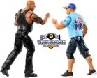 The Rock & John Cena - WWE Main Event Showdown Series 19 For Sale