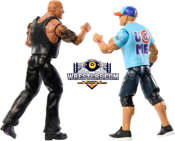 The Rock & John Cena - WWE Main Event Showdown Series 19 For Sale