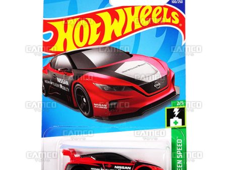 Nissan Leaf Nismo RC_02 #100 red - 2022 Hot Wheels Discount