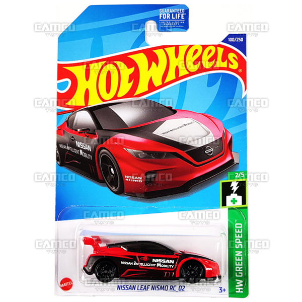 Nissan Leaf Nismo RC_02 #100 red - 2022 Hot Wheels Discount