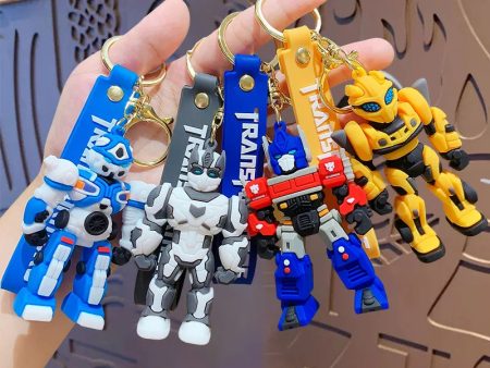 Transformers 3D Silicon Keychains With Bagcharm And Strap (Select from Drop Down Menu) Cheap