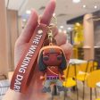 The Walking Dead 3D Silicon Keychains With Bagcharm and Strap (Select From Drop Down) For Discount