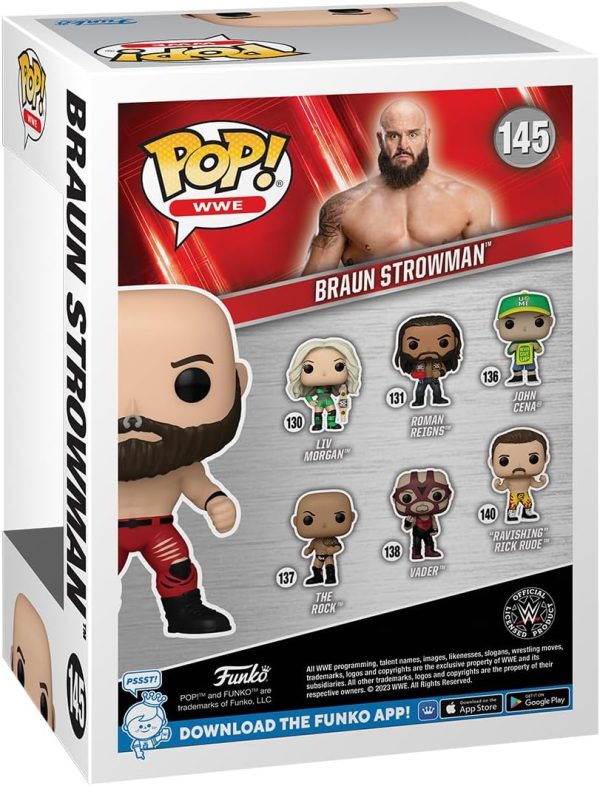 Braun Strowman POP! Vinyl Figure - No. 145 Hot on Sale