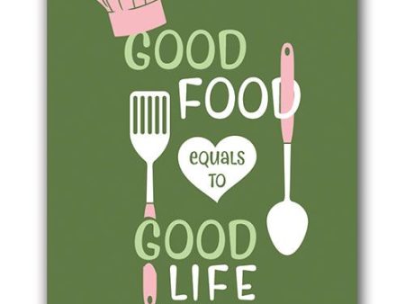 Good Food Good Life Fridge Magnet Sale