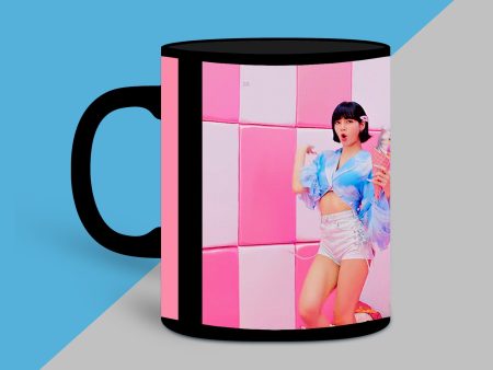 Black Pink Character Pink Mug Online now