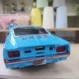 WS - 1967 Wireless Car Bluetooth Speaker With Working Headlights - Blue For Discount