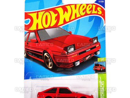 Toyota AE86 Sprinter Trueno #17 red - 2022 Hot Wheels Online now