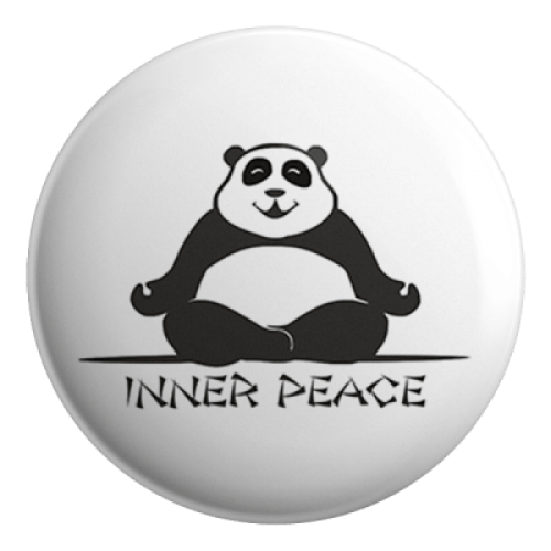 Inner Peace Badge Magnet on Sale