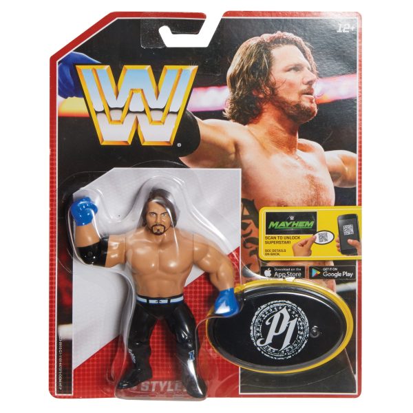 AJ Styles - WWE Retro Series 3 - NOT MOC Online