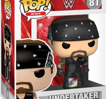 Undertaker POP! Vinyl Figure - No. 81 *** DAMAGED BOX *** Fashion