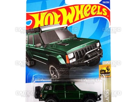 95 Jeep Cherokee #150 green - 2022 Hot Wheels Hot on Sale