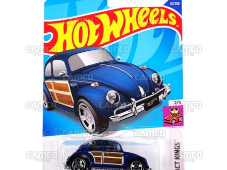 Volkswagen Beetle #42 blue - 2022 Hot Wheels on Sale