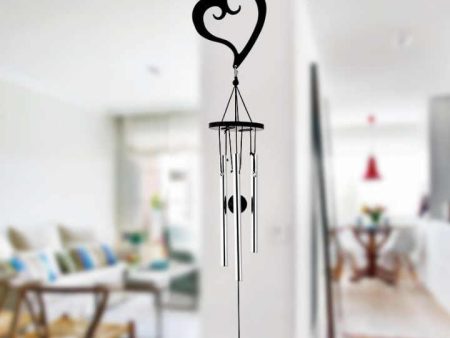 Black Natural Melody Wind Chime (Choose From Drop Down) Hot on Sale