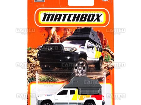 2016 Toyota Tacoma #100 white - 2022 Matchbox Online now