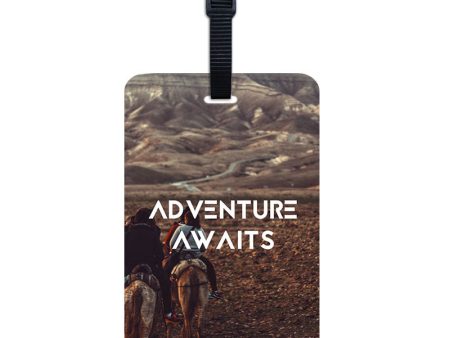 Adventure Awaits Luggage Tag Fashion