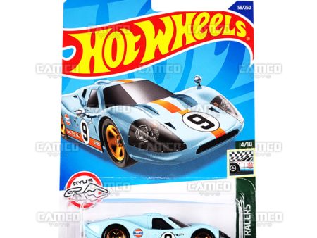 67 Ford GT40 Mk.IV #58 light blue - 2022 Hot Wheels on Sale