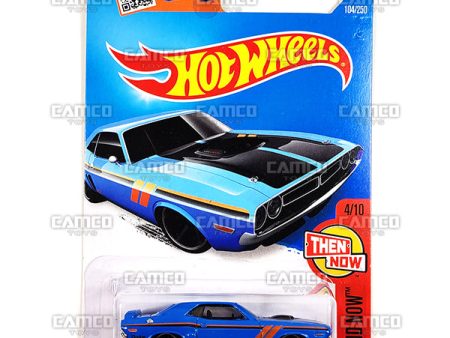 71 Dodge Challenger #104 blue - 2016 Hot Wheels Cheap