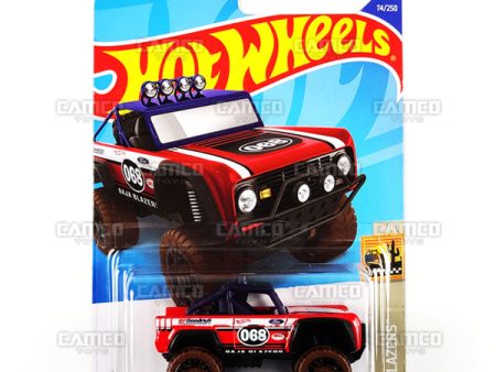 Custom Ford Bronco #74 red - 2022 Hot Wheels For Discount