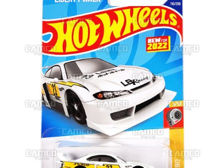 LB Super Silhouette Nissan Silvia (S15) #110 white - 2022 Hot Wheels For Sale