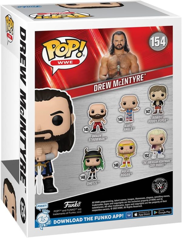 Drew McIntyre POP! Vinyl Figure - No. 154 on Sale