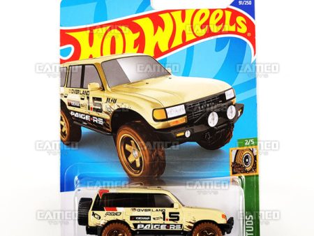 Toyota Land Cruiser 80 #91 tan - 2022 Hot Wheels Online now