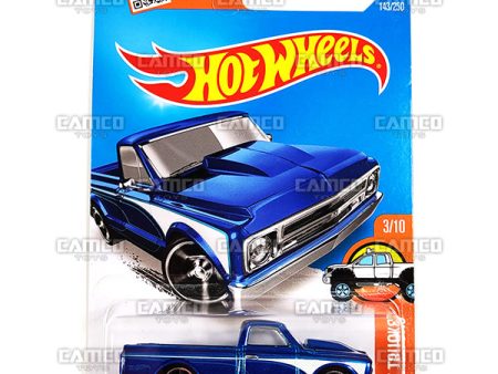 67 Chevy C10 #143 blue - 2016 Hot Wheels Fashion