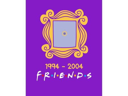 Friends Purple Door Frame Fridge Magnet Hot on Sale