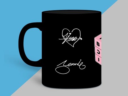 Black Pink Black Mug For Cheap