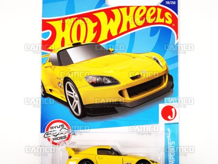 Honda S2000 #118 yellow - 2022 Hot Wheels Online Hot Sale