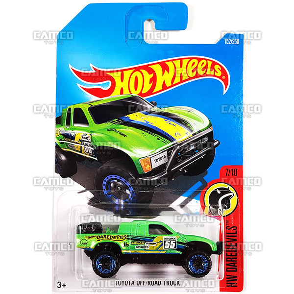 Toyota Off-Road Truck #152 green - 2016 Hot Wheels Discount