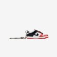 3D Sneaker Keychain - Red Black Online now