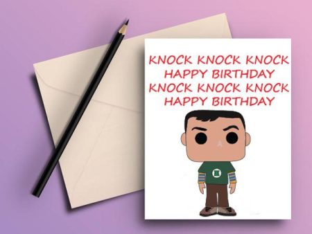 Sheldon Knock Knock Card - Big Bang Theory Discount